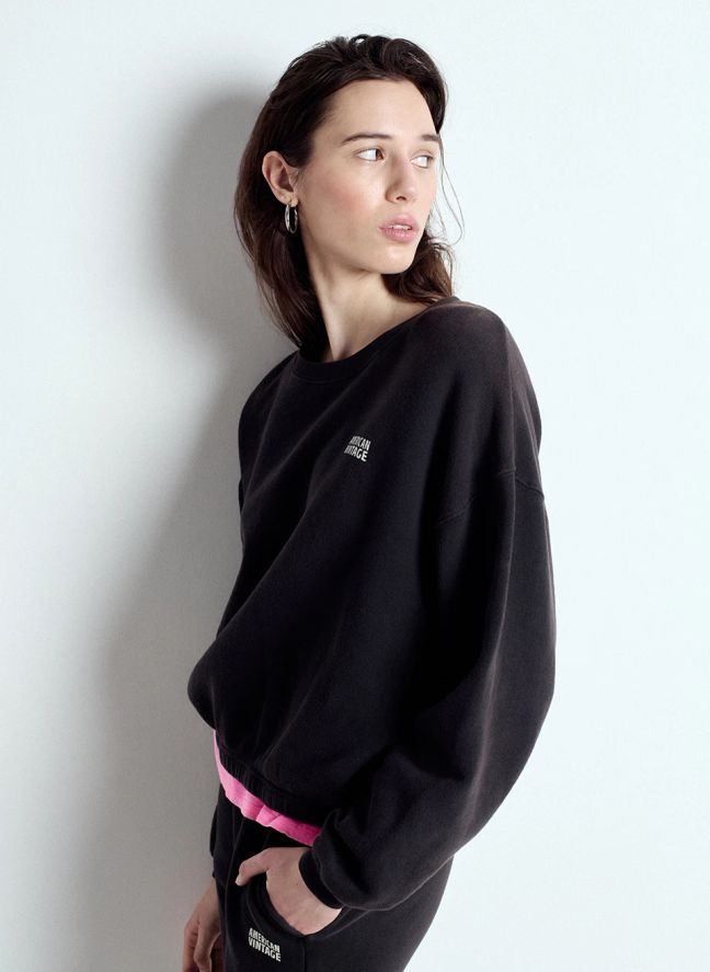Sweat Izubird Coton | Gris anthracite
