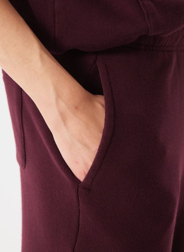 Jogger Atubay Coton | Lie de vin