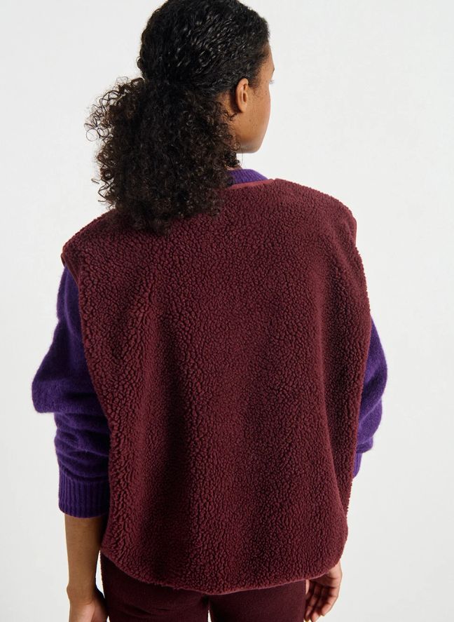Veste Sans Manches Hoktown | Bordeaux