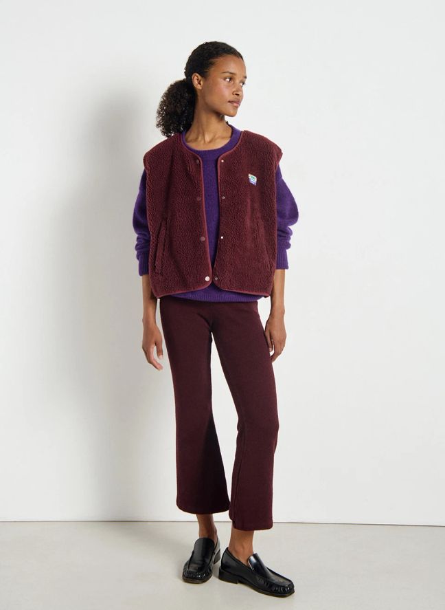 Veste Sans Manches Hoktown | Bordeaux