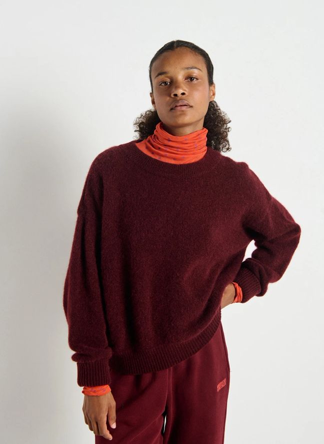 Pull Vitow Alpaga | Grenat
