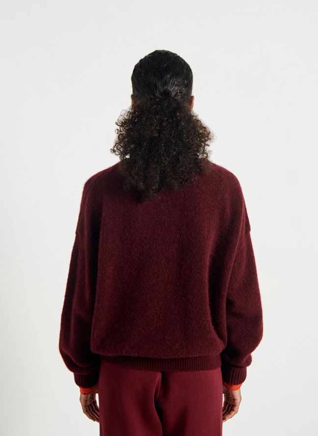 Pull Vitow Alpaga | Grenat