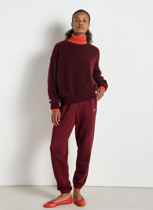 Pull Vitow Alpaga | Grenat