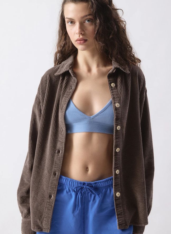 Chemise Padow Coton | Cendre