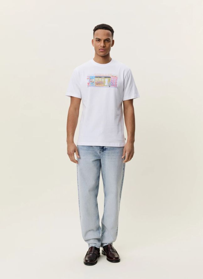 T-shirt Market Coton | Blanc