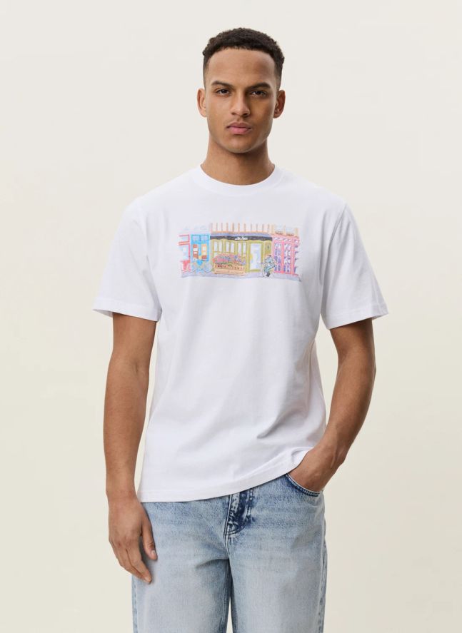 T-shirt Market Coton | Blanc