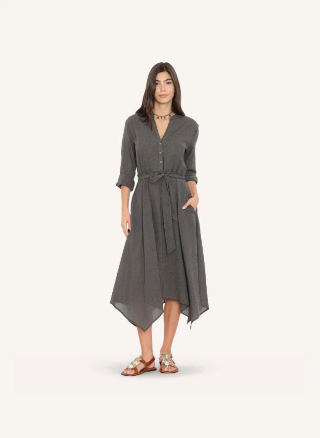Robe Jaye Coton | Gris