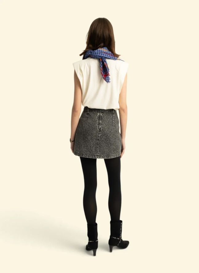 T-Shirt Alicia Lin et Coton | Ecru