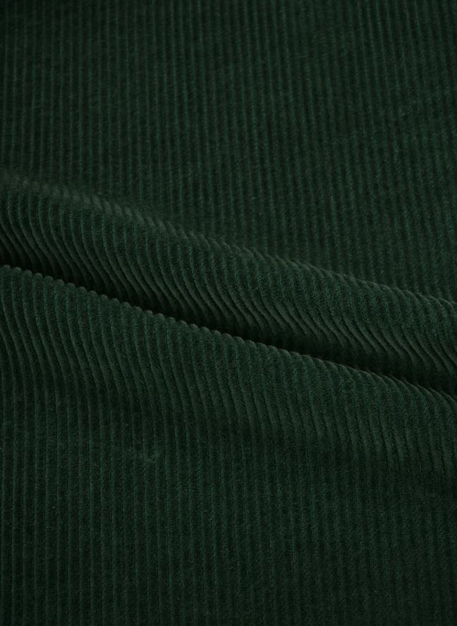 Pantalon Fatigue Velours Côtelé | Vert forêt