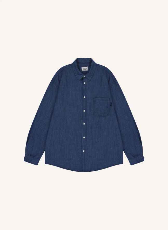 Chemise Cambray | Bleu marine