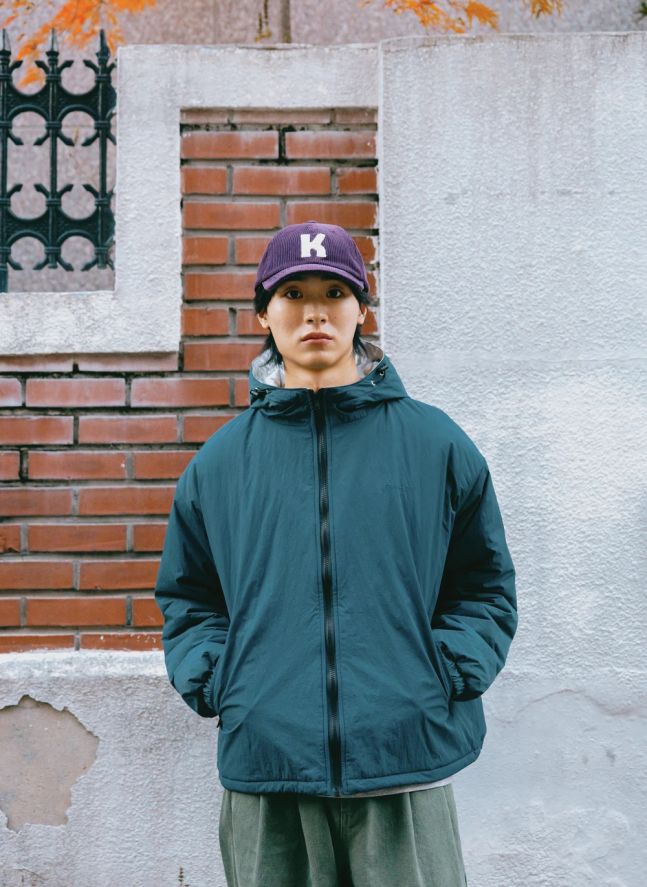 Casquette Logo Velours Côtelé | Violet
