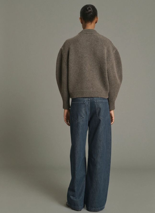 Cardigan Léonard Laine Mérinos | Marron glacé