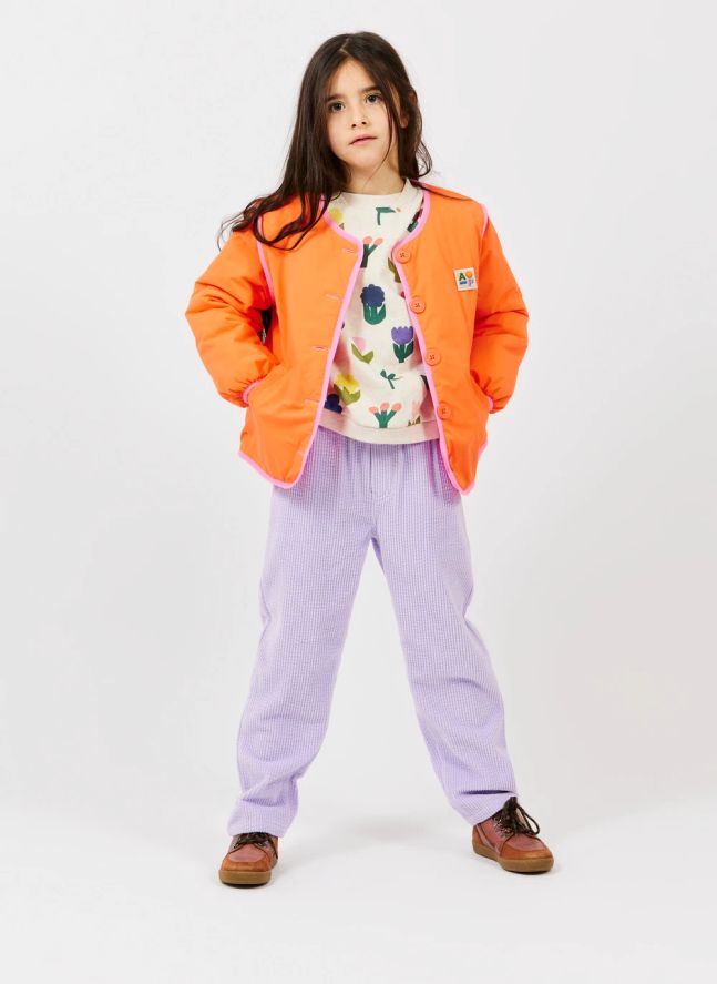 Sweat Fleuri Coton Bio | Vert