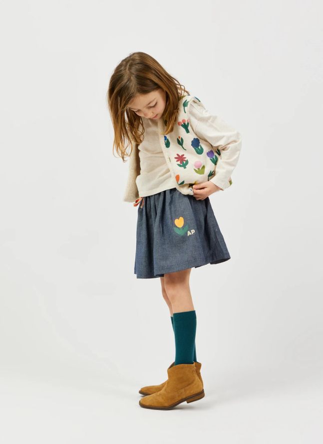 Jupe Denim | Bleu foncé