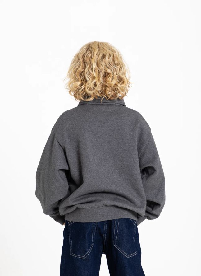 Polo Langford Coton Bio | Gris chiné