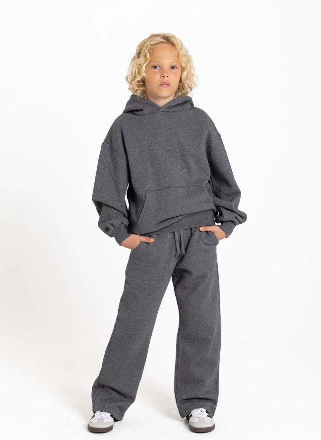 Sweat Kingswood Coton Bio | Gris chiné
