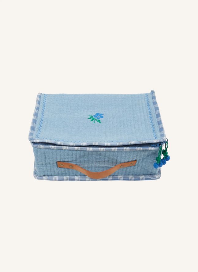 Valise de rangement | Bleu
