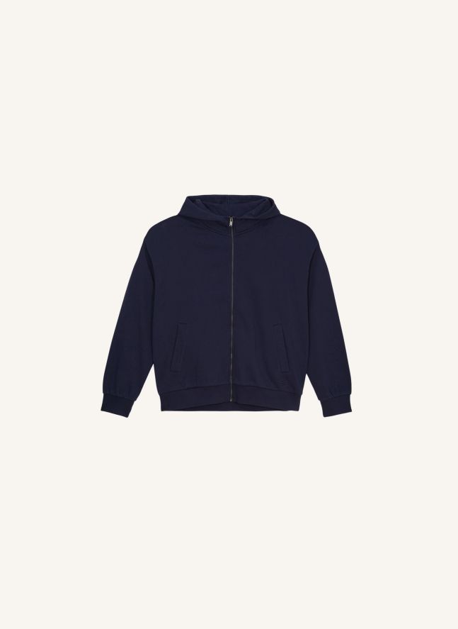 Sweat Capuche Mambo | Bleu noir