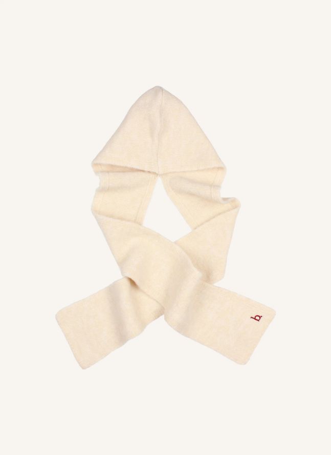 Bonnet Echarpe Girly | Ecru