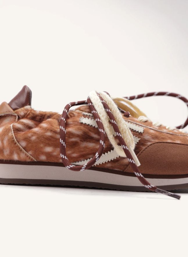 Baskets Panther Vegan Pony | Marron