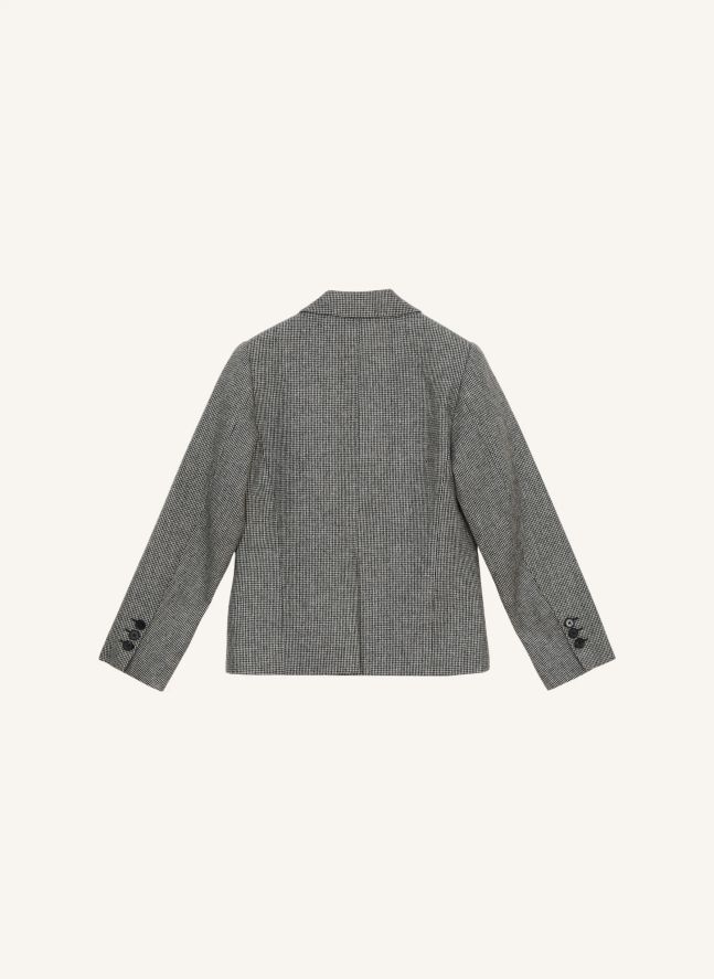 Veste Welly Pied-de-Poule | Noir