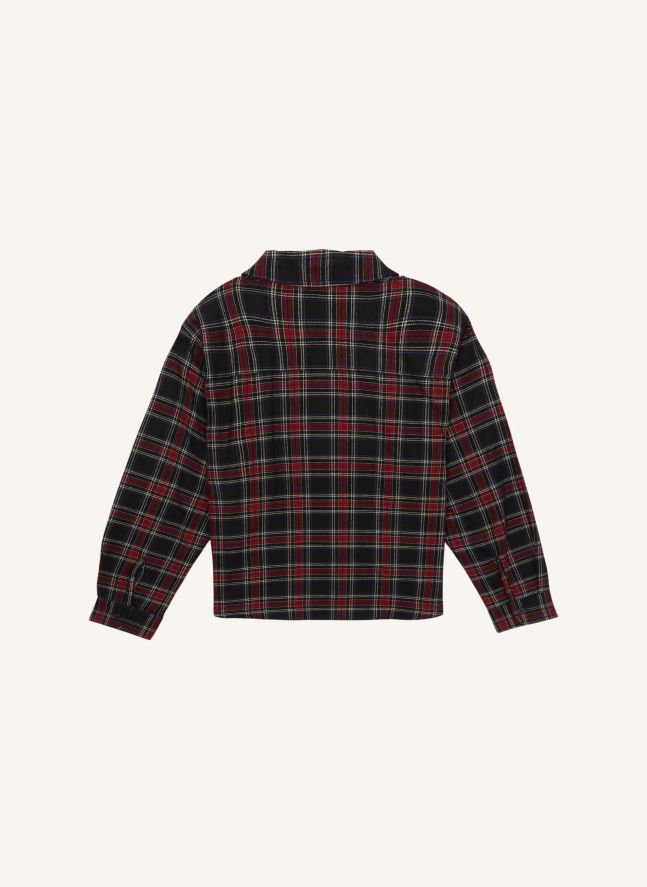 Chemise Aliki Carreaux | Bordeaux