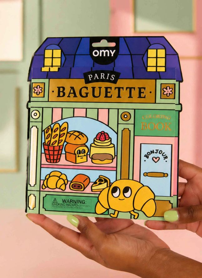 Boutique coloring book - French Baguette