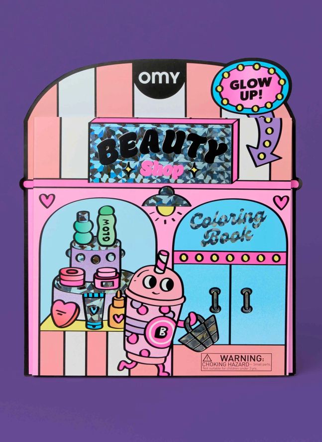 Boutique coloring book - Beauty Shop