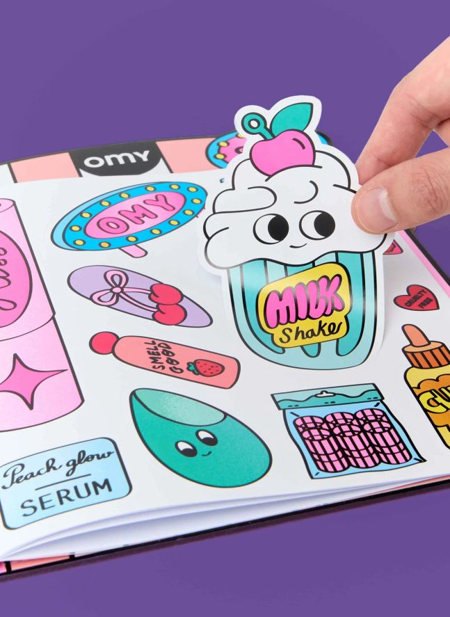 Carnet de coloriage Boutique - Beauty Shop