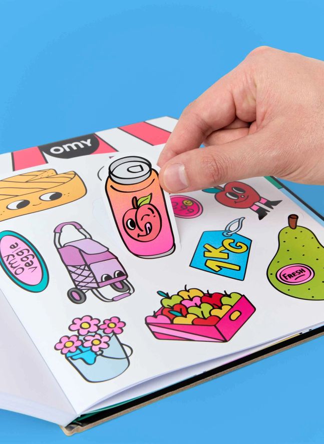 Carnet de coloriage Boutique - Farmer's Market