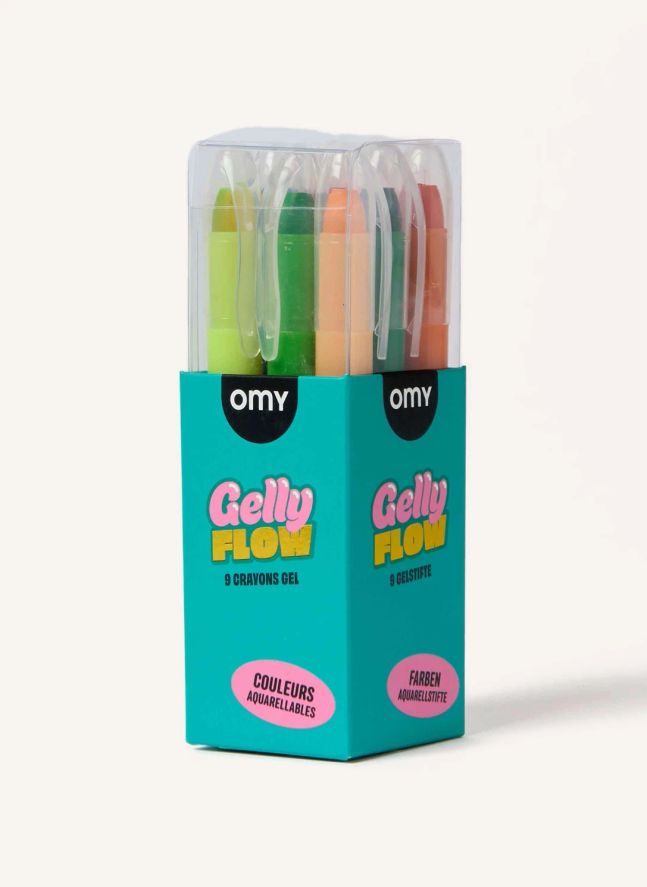 Crayons Gel - Boîte de 9