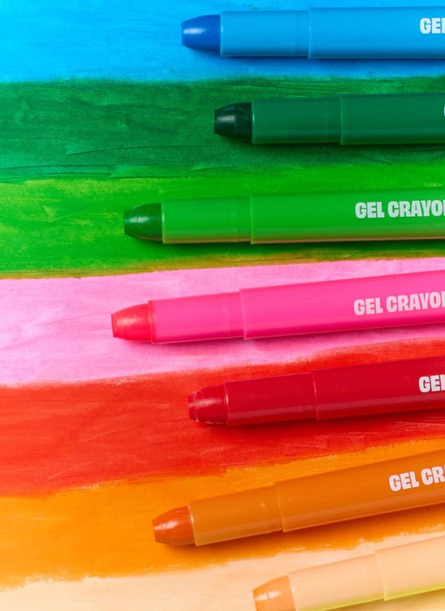 Crayons Gel - Boîte de 9