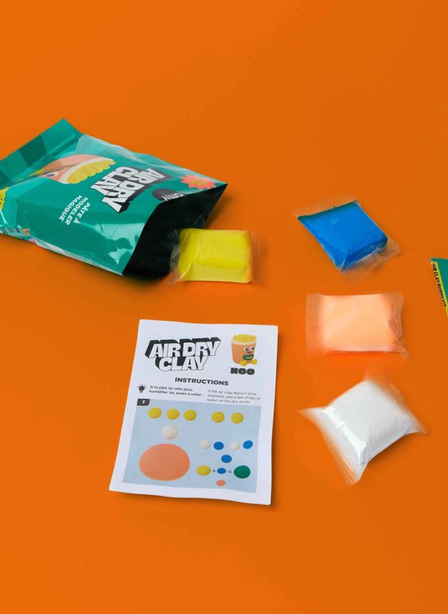 Kit Pâte à Modeler Durcissante - Noo