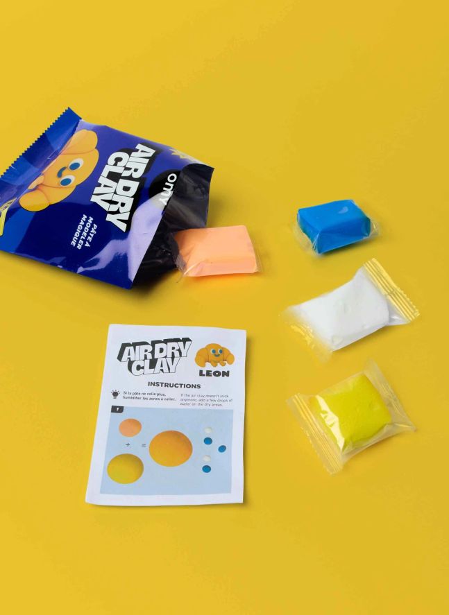 Kit Pâte à Modeler Durcissante - Leon