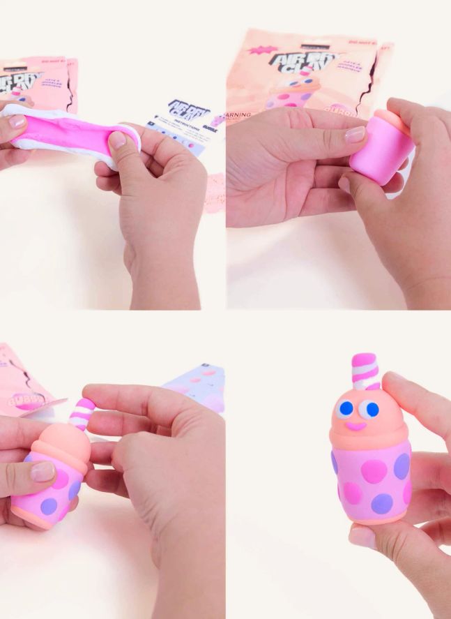 Kit Pâte à Modeler Durcissante - Bubble