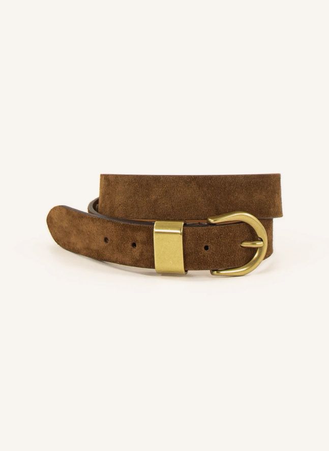 Ceinture Miloa Suède | Noisette
