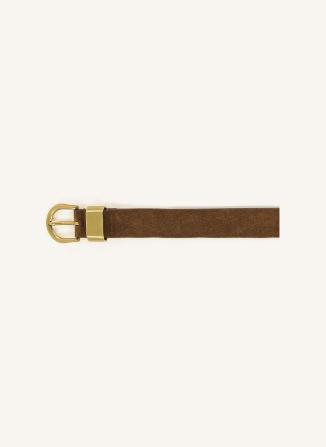 Ceinture Miloa Suède | Noisette