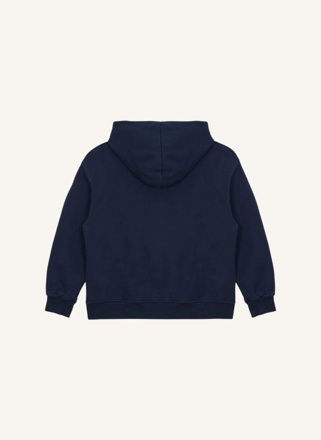 Sweat Harlan Coton Bio | Bleu marine