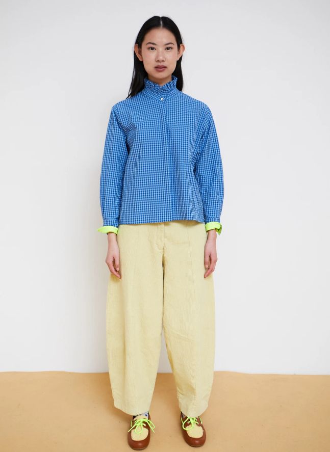 Blouse Vichy Pepsi | Bleu