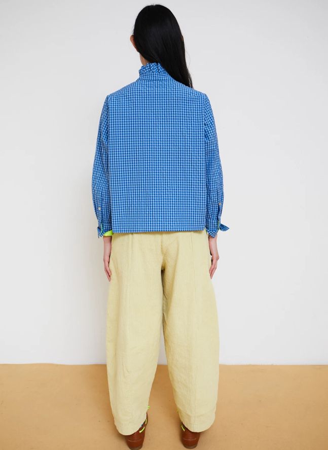 Blouse Vichy Pepsi | Bleu