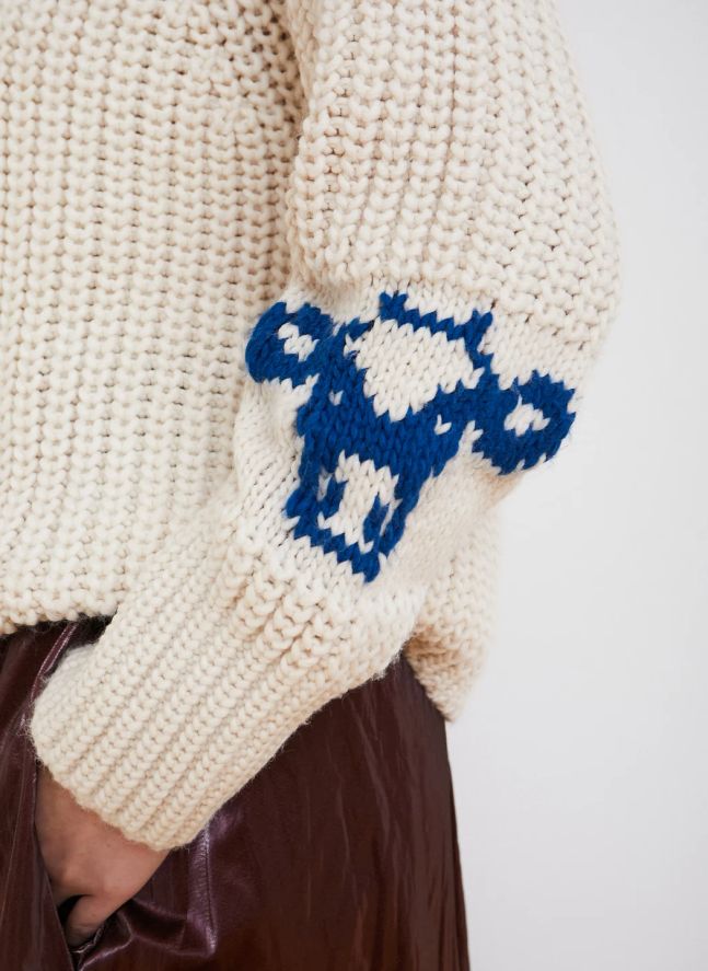 Pull Mow Laine | Bleu marine