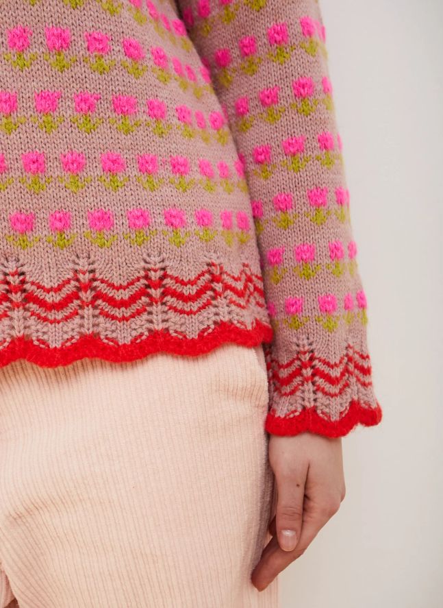 Pull Prado Jersey | Rose