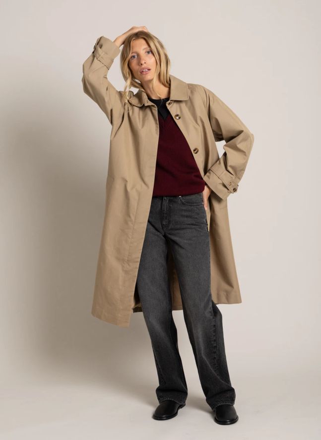 Pull Sans Manches Elina Laine Mérinos | Bordeaux