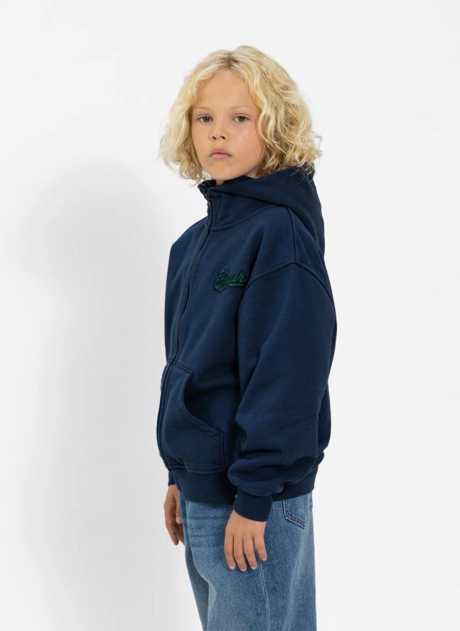 Sweat Harlan Coton Bio | Bleu marine