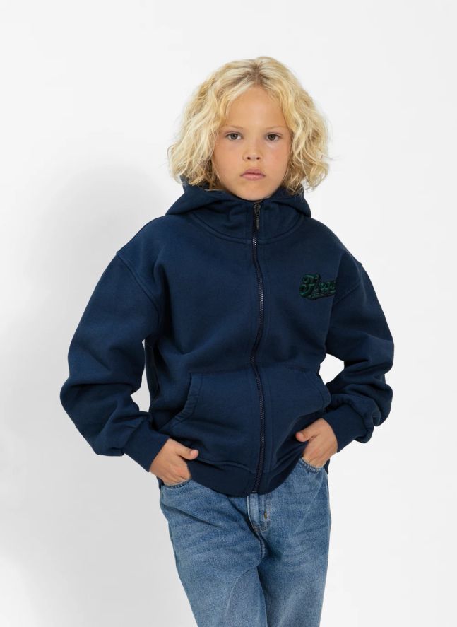 Sweat Harlan Coton Bio | Bleu marine