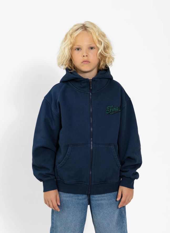 Sweat Harlan Coton Bio | Bleu marine