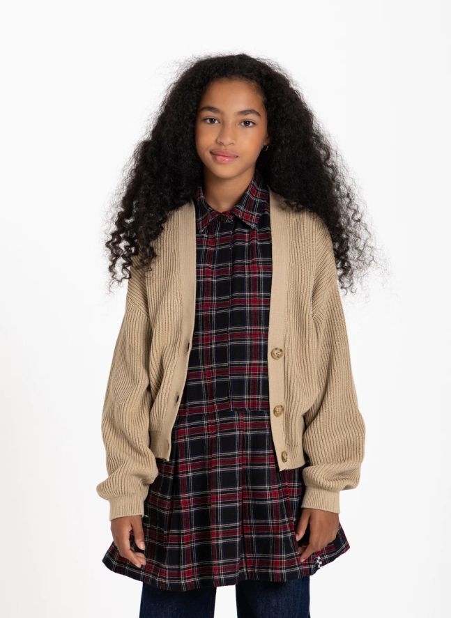 Cardigan Angel Coton Bio | Beige