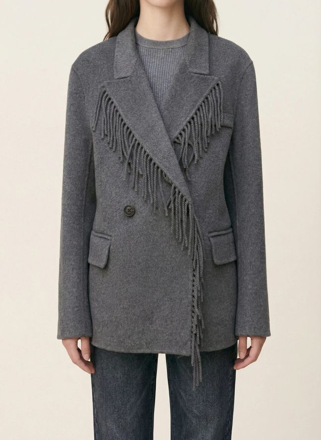 Veste Helenka Laine | Gris chiné