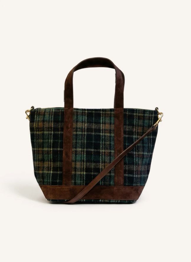 Cabas S Tartan | Vert
