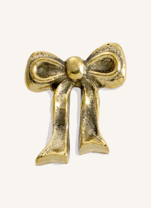 Picaporte de latón Bowie Bow | Dorado